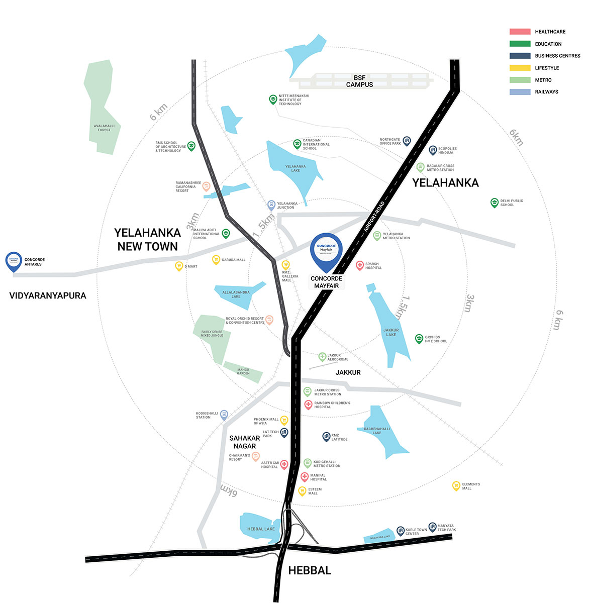 Concorde Mayfair-Location-Map